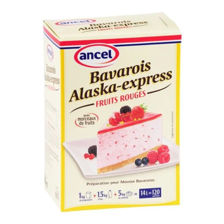 Preparation Bavarois Fruits Rouges Alaska 1 Kg