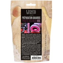 Preparation Bavarois Fruits Des Bois Patisdecor