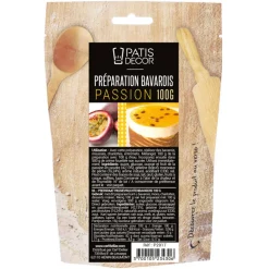 Preparation Bavarois Gel Passion Patisdecor