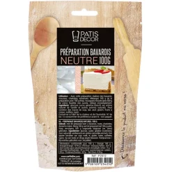 Preparation Bavarois Gel Neutre Patisdecor