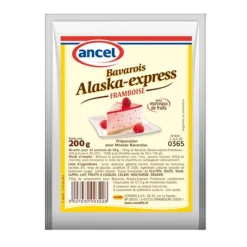 Preparation Mousse Bavaroise Framboise Alaska 200 G