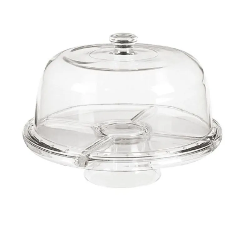 Presentoir Cloche A Gateau Sur Pied 28 Cm