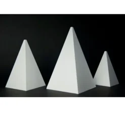 Presentoir Polystyrène Pyramide 4 Faces