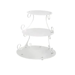 Presentoir Romantique 3 Plateaux Ovales