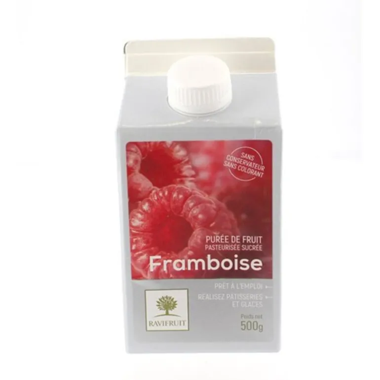 Puree De Framboise Ravifruit 500 G