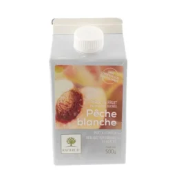 Puree De Peche Blanche Ravifruit 500 G - Ddm 12/2022
