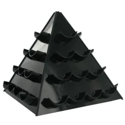 Pyramide À Macarons Noire Patisdecor