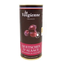 Quetsches Denoyautees Au Sirop Leger 1 Kg