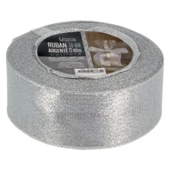 Ruban Argente Paillete 38 Mm (22 M) Patisdecor