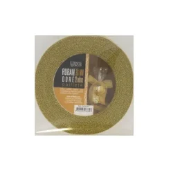 Ruban Dore Paillete 38 Mm (22 M) Patisdecor