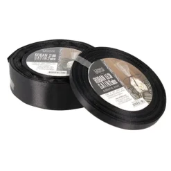 Ruban Noir Satin (22 M) Patisdecor