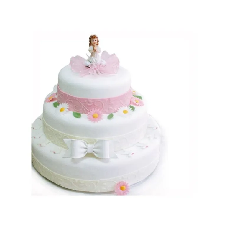 Ruban Pâte À Sucre Rose Arabesques (1,25 M)