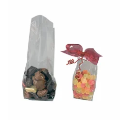 Sac Polypropylene Fond Carre Transparent (X50)