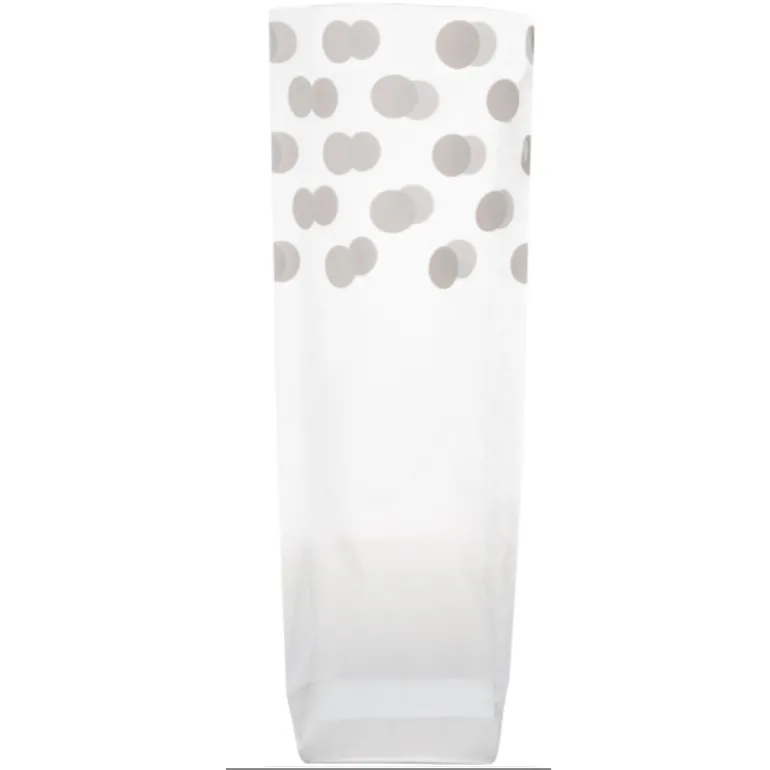 Sachet Pois Blancs Fond Carton (X100)