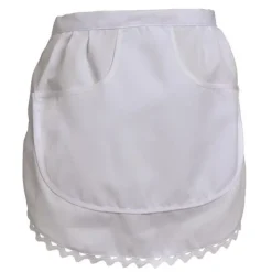 Tablier De Service Dentelle Blanc Carmela