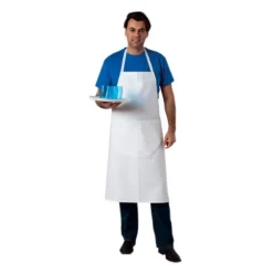 Tablier Valet Bavette Blanc