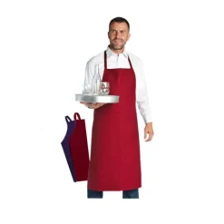 Tablier Valet Bavette Bleu Marine