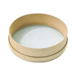 Tamis À Farine En Bois Double Toile Inox 35 Cm Maille 16
