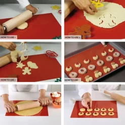Tapis Patisserie Silicone Plein 60 X 40 Cm