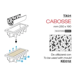 Tapis Silicone Texture Cabosse