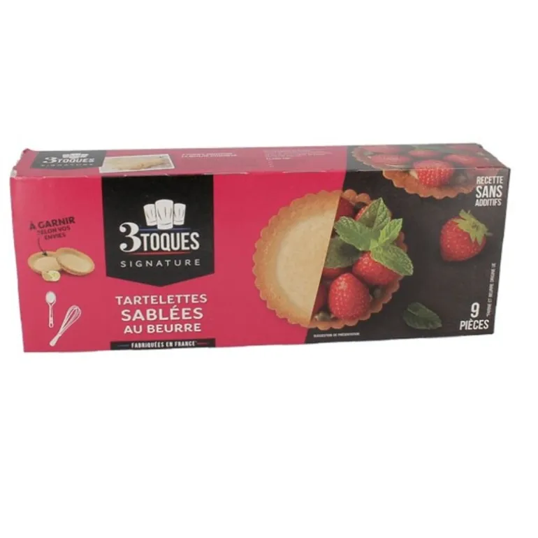 Tartelettes Sablees Au Beurre (X9)
