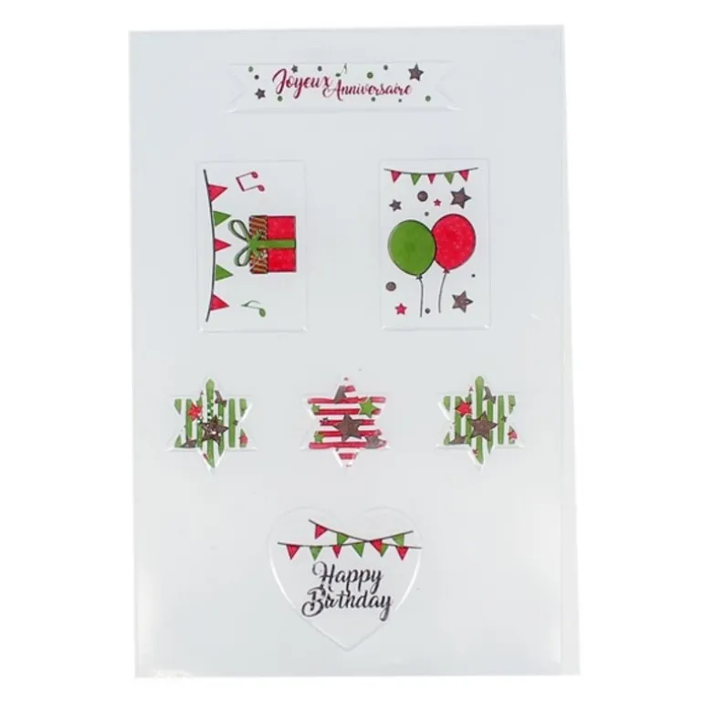 Transfert Chocolat Anniversaire