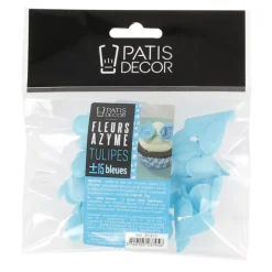 Tulipe Bleue En Azyme Patisdecor (X15)