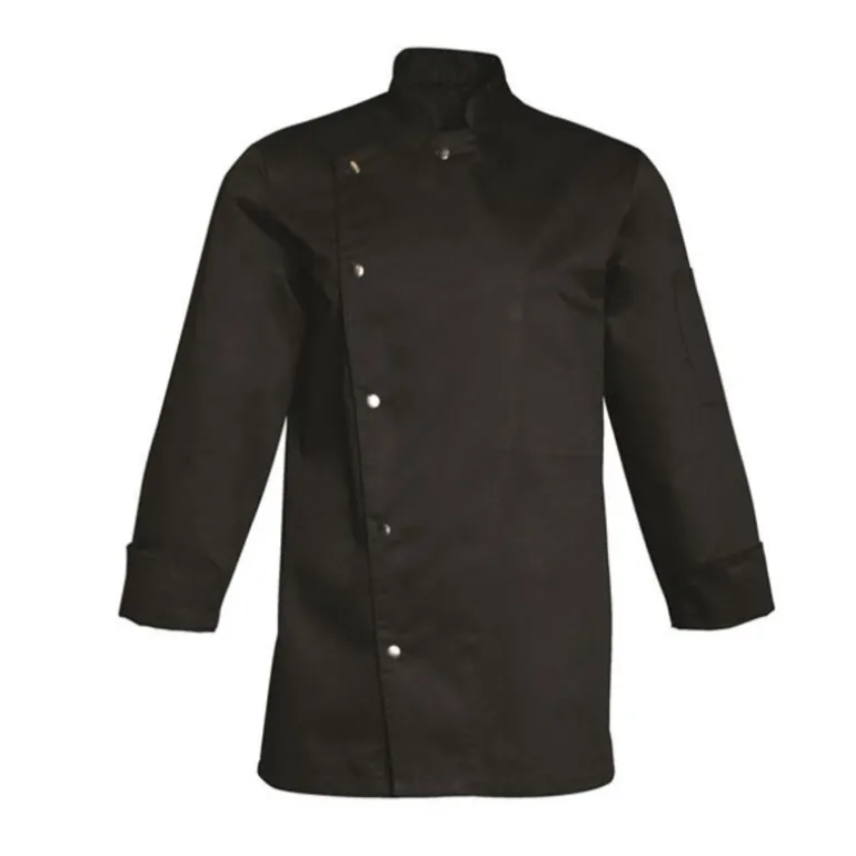 Veste De Cuisinier Manches Longues Noire Alban