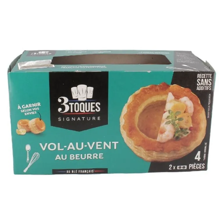 Vol-Au-Vent Au Beurre A Garnir (X4)