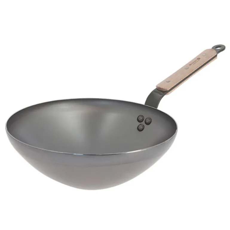 Wok Mineral B Bois 28 Cm De Buyer