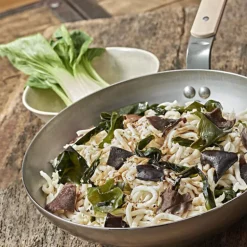 Wok Mineral B Bois 28 Cm De Buyer